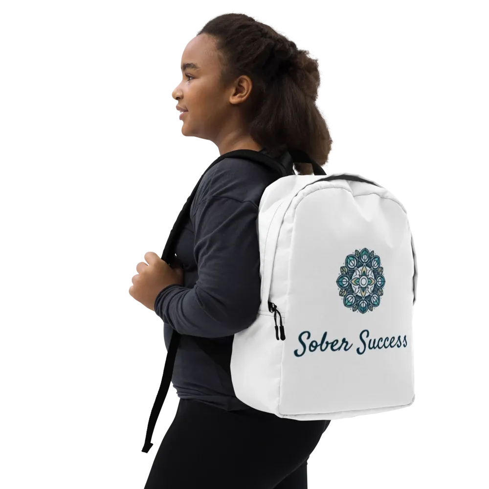 Journey-Ready Minimalist Backpack by Sober Success
