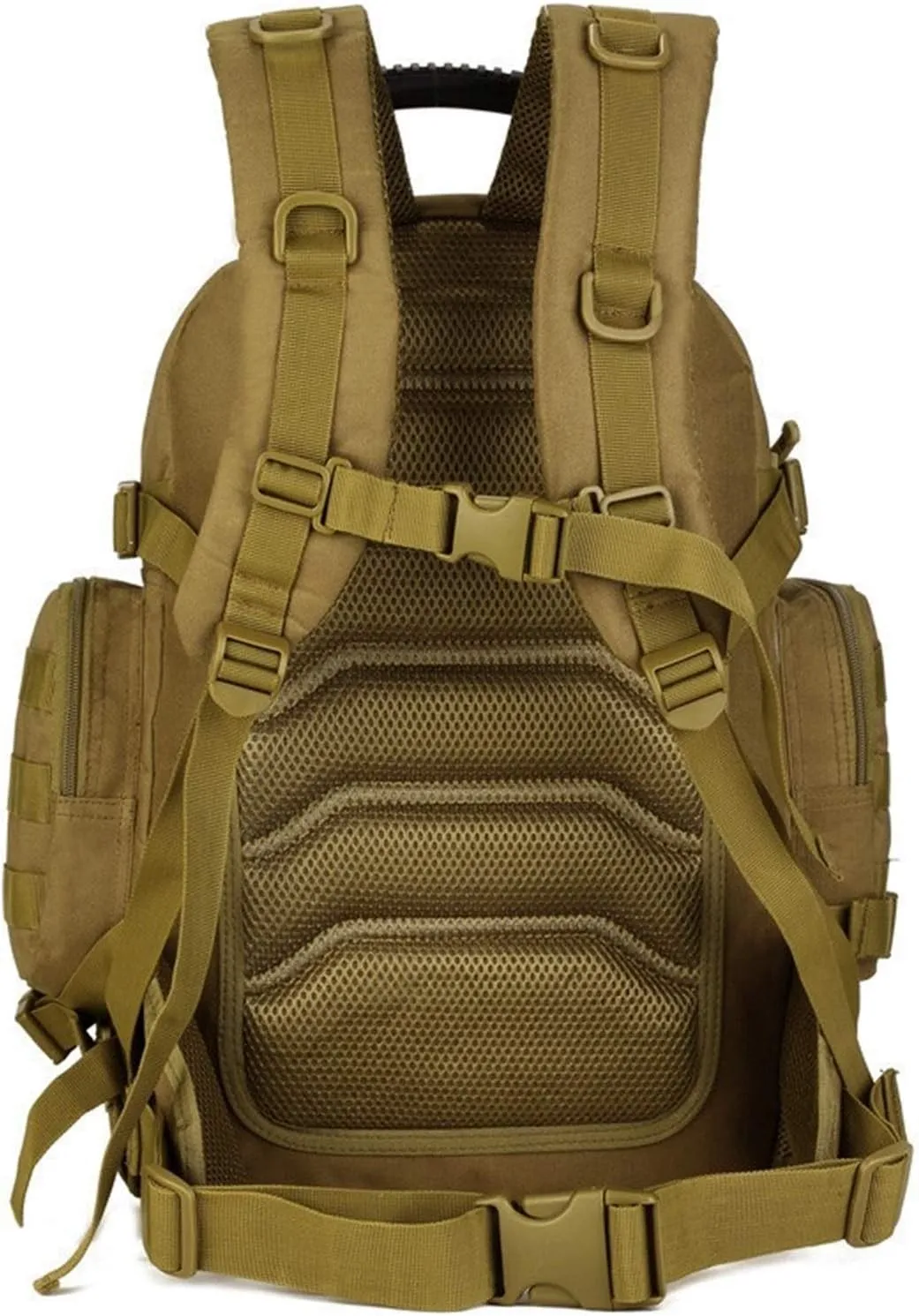 Jungle Leopard Travel Backpack Army Molle Sport Bag Men Camping Hiking Tactical Backpack Military Backpack 40L(S427-40L-CP)