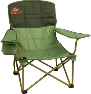 Kelty Lowdown Folding Chair, Camping Seat for Backyard Parties, Soccer Saturdays, Concerts, Beach, Tailgating (Dill)