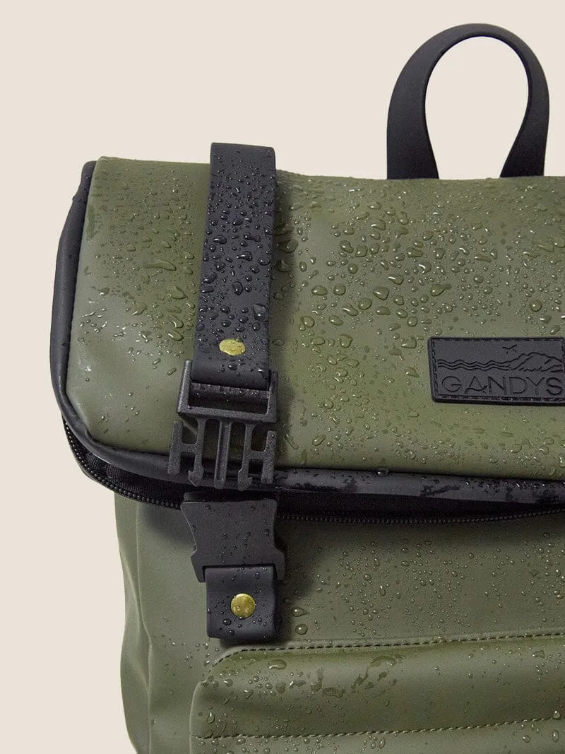 Khaki Pantai Waterproof Backpack