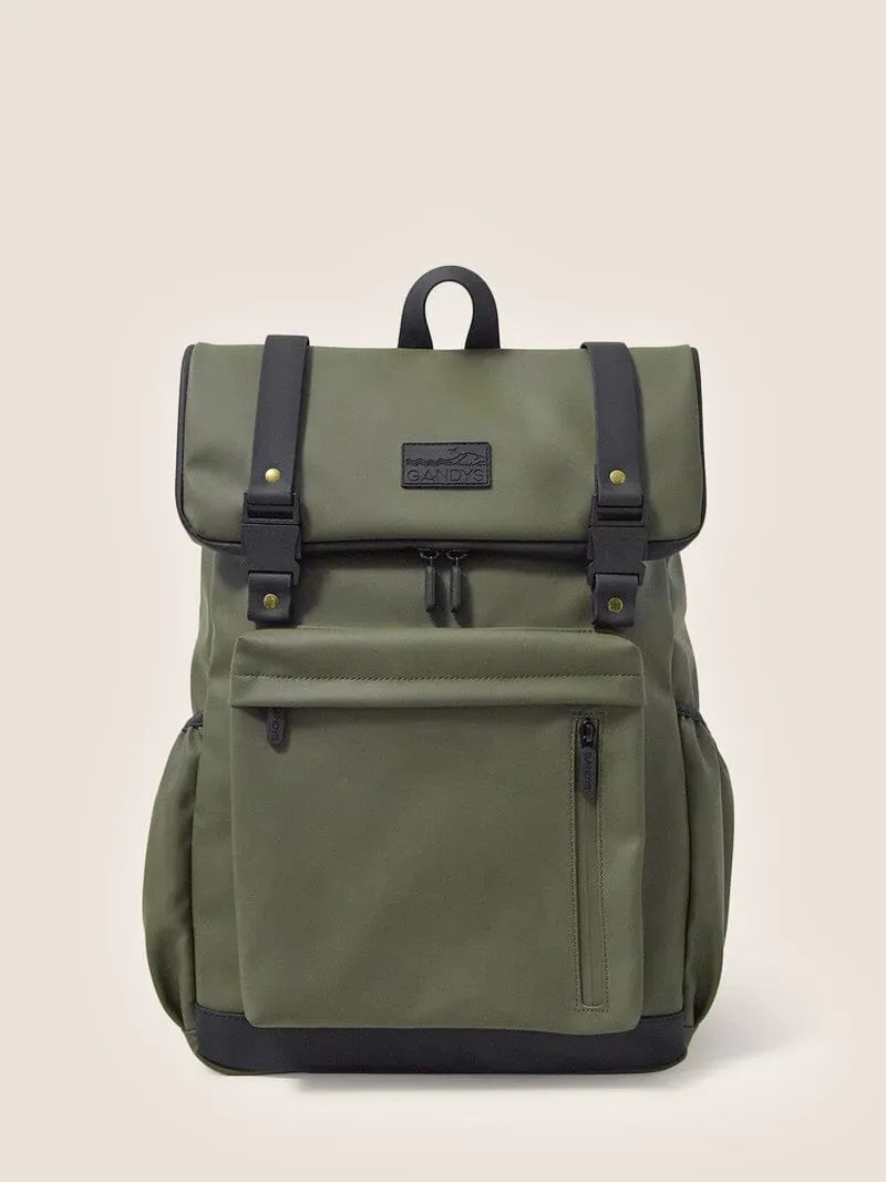 Khaki Pantai Waterproof Backpack