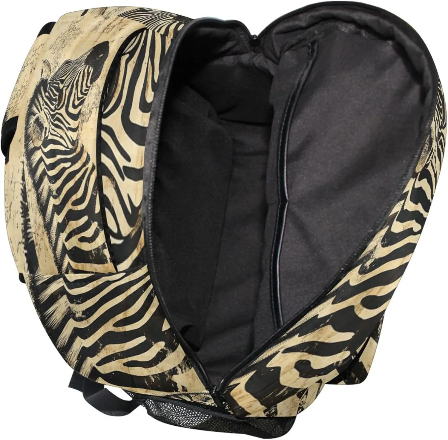 KLL Backpack for Men Women Waterproof Carry On Backpacks with Chest Strap Gift Men & Women Boho Vintage Simplified Stripes