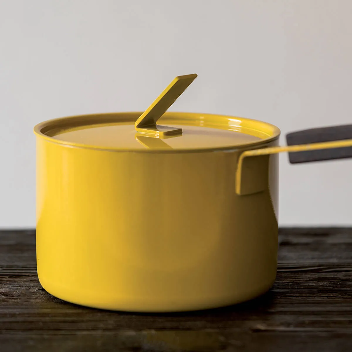 KnIndustrie The Saucepan Low Casserole with lid diam. 16 cm. - 6.29 in.