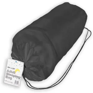 Kole Imports SLEEPBAGGRY Adult Sleeping Bag - Gray