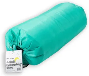 Kole Imports SLEEPBAGTEL Adult Sleeping Bag - Teal