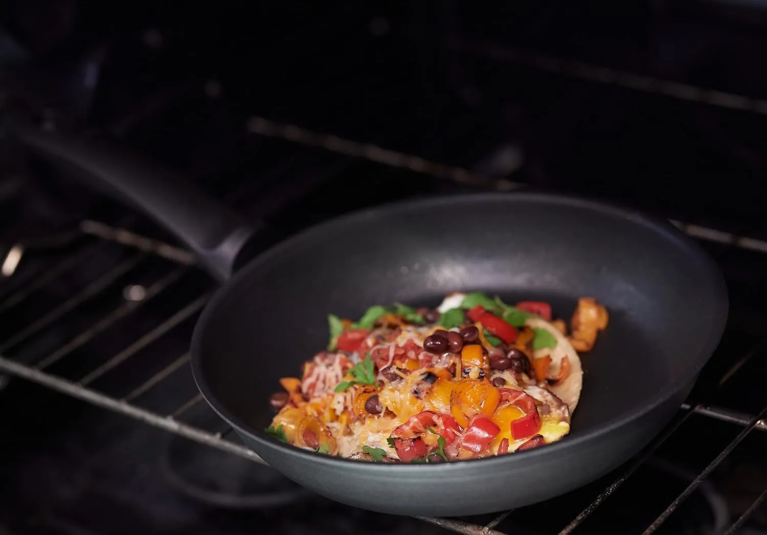 Kuhn Rikon New Life Re-Cycled Aluminium Non-Stick Induction Frying Pan, 8 inch/20 cm, Black