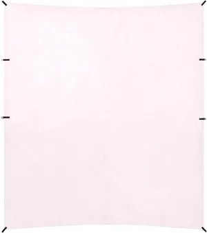 Lavender Blush Solid Color Foldable Beach Cabana UPF50  Lightweight Shade Sun Shelter with Sand Shovel for Family Trips, Picnics & Camping