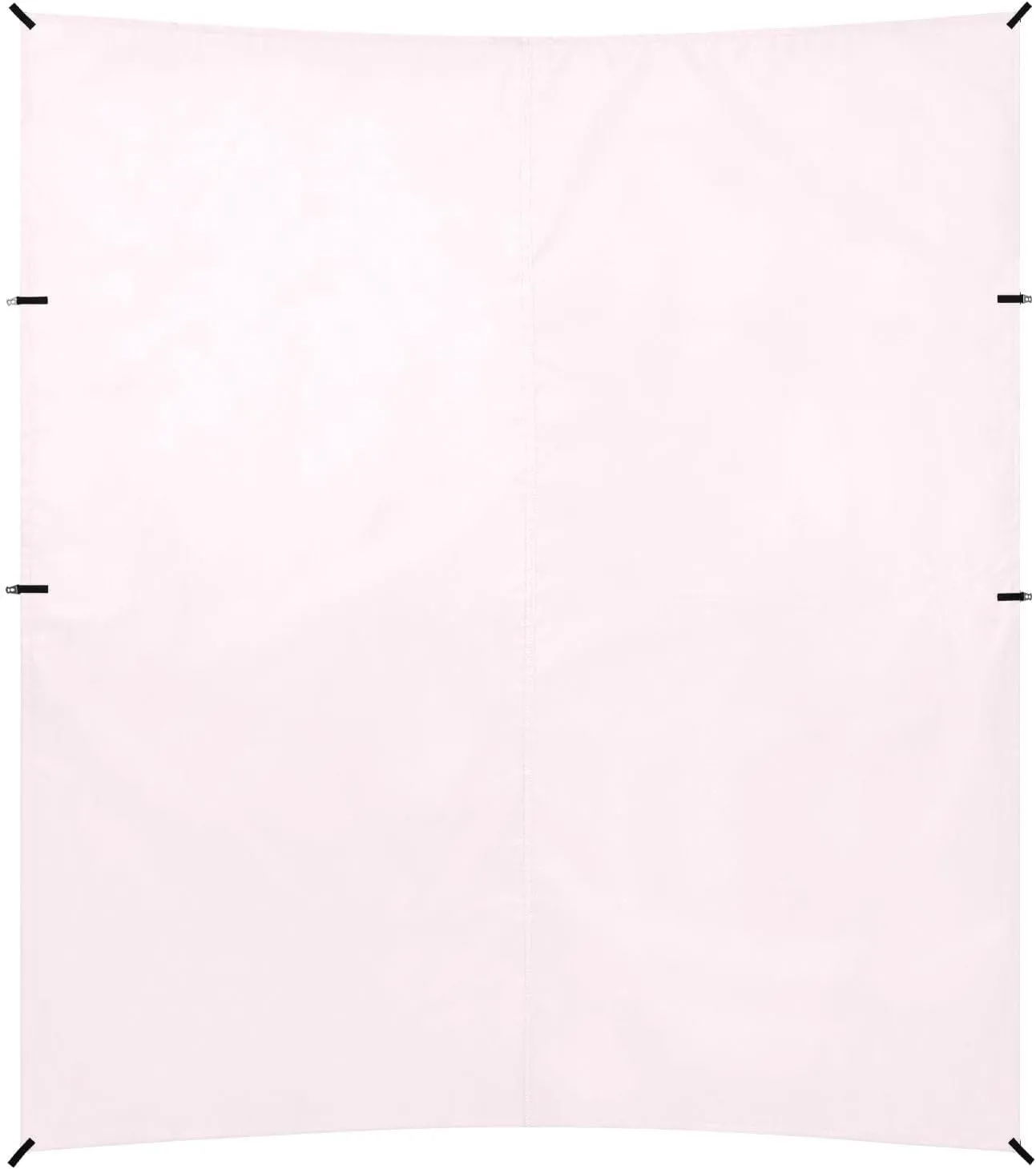 Lavender Blush Solid Color Foldable Beach Cabana UPF50  Lightweight Shade Sun Shelter with Sand Shovel for Family Trips, Picnics & Camping