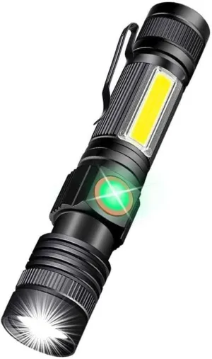 LED Flashlights, Extremely Bright Flash Light, High Lumen, Zoomable, Water-Resistant, Gear & Accessories for Hiking, Camping, Survival, Emergency