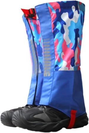 Leg Gaiters,Outdoor Gaiters,Hiking Anti-Snake Bite Gaiters,Adjustable Size Durable Gaiters for Hiking(S,M,L)