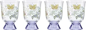 Lenox 897832 Butterfly Meadow Herbs Short Tumblers, Set Of 4