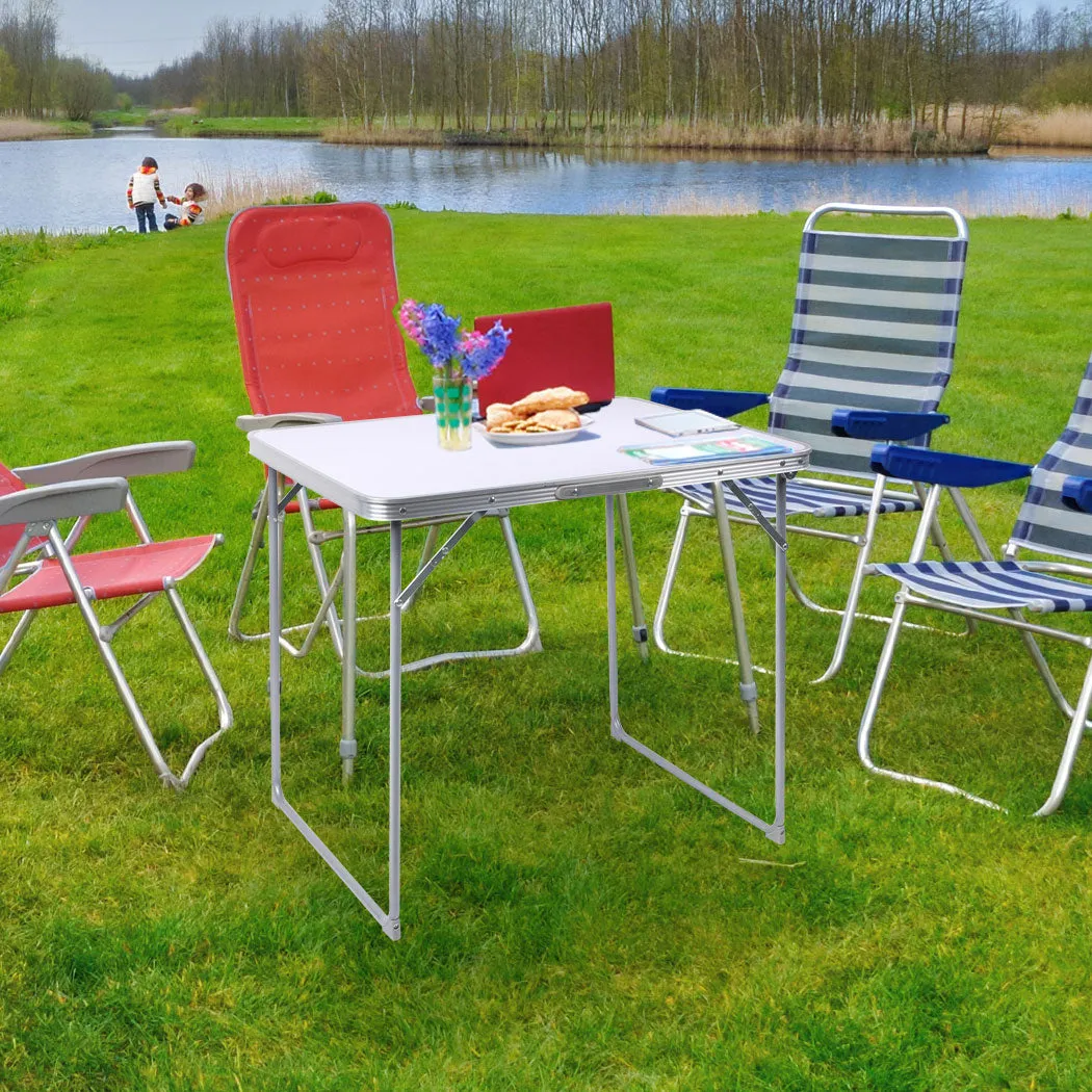 Levede Folding Camping Table Aluminium
