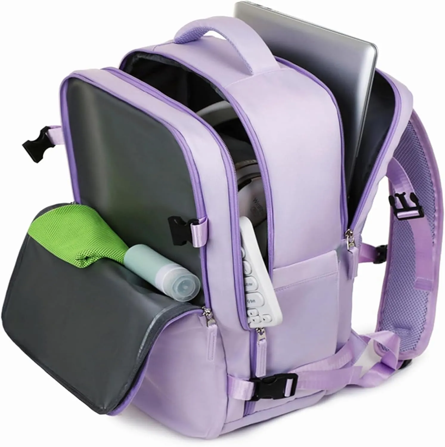 Levettevac Mochila, Levettevac Backpack, Levettebag Backpack, Levette Bag, Separate Compartment (Black)