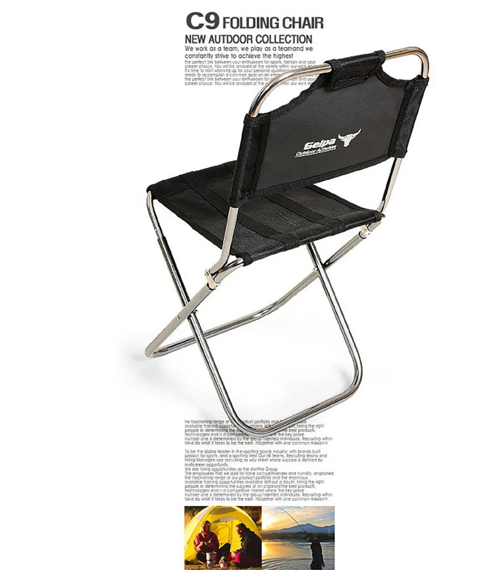 Light Outdoor Aluminum Alloy Chair