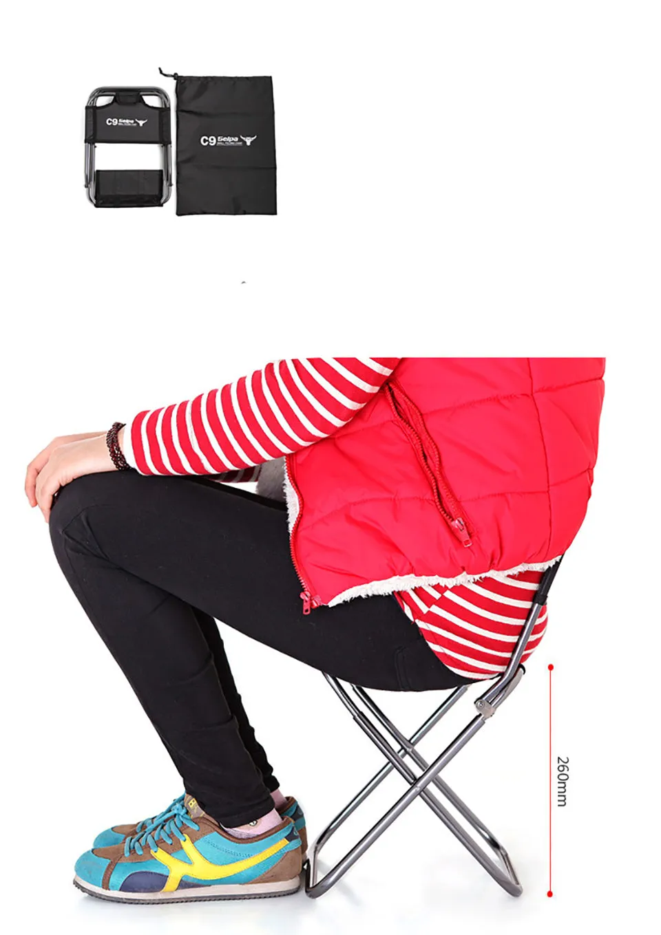 Light Outdoor Aluminum Alloy Chair