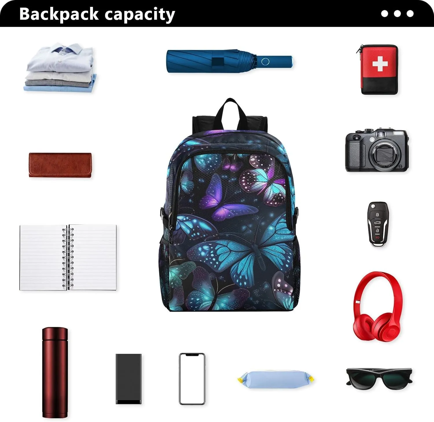 Lightweight Foldable Backpack, Waterproof for Hiking and Camping, Lightweight Backpack