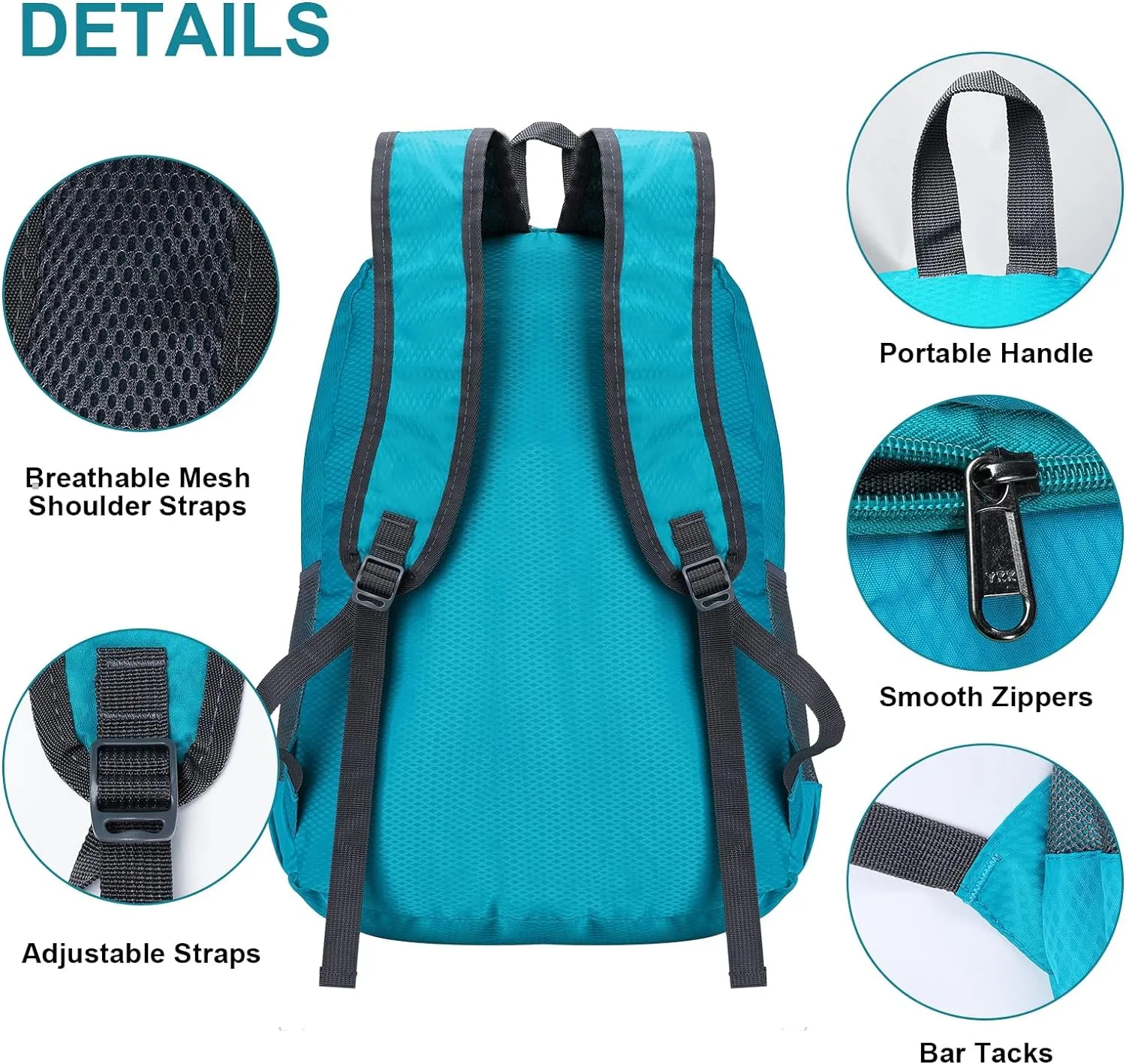 Lightweight Foldable Backpack