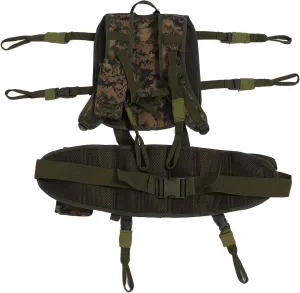 Lightweight Universal Carrier Backpack, Oxford Cloth Material for Durability, Multi Functional Storage System, Comfortable Transport for Gear