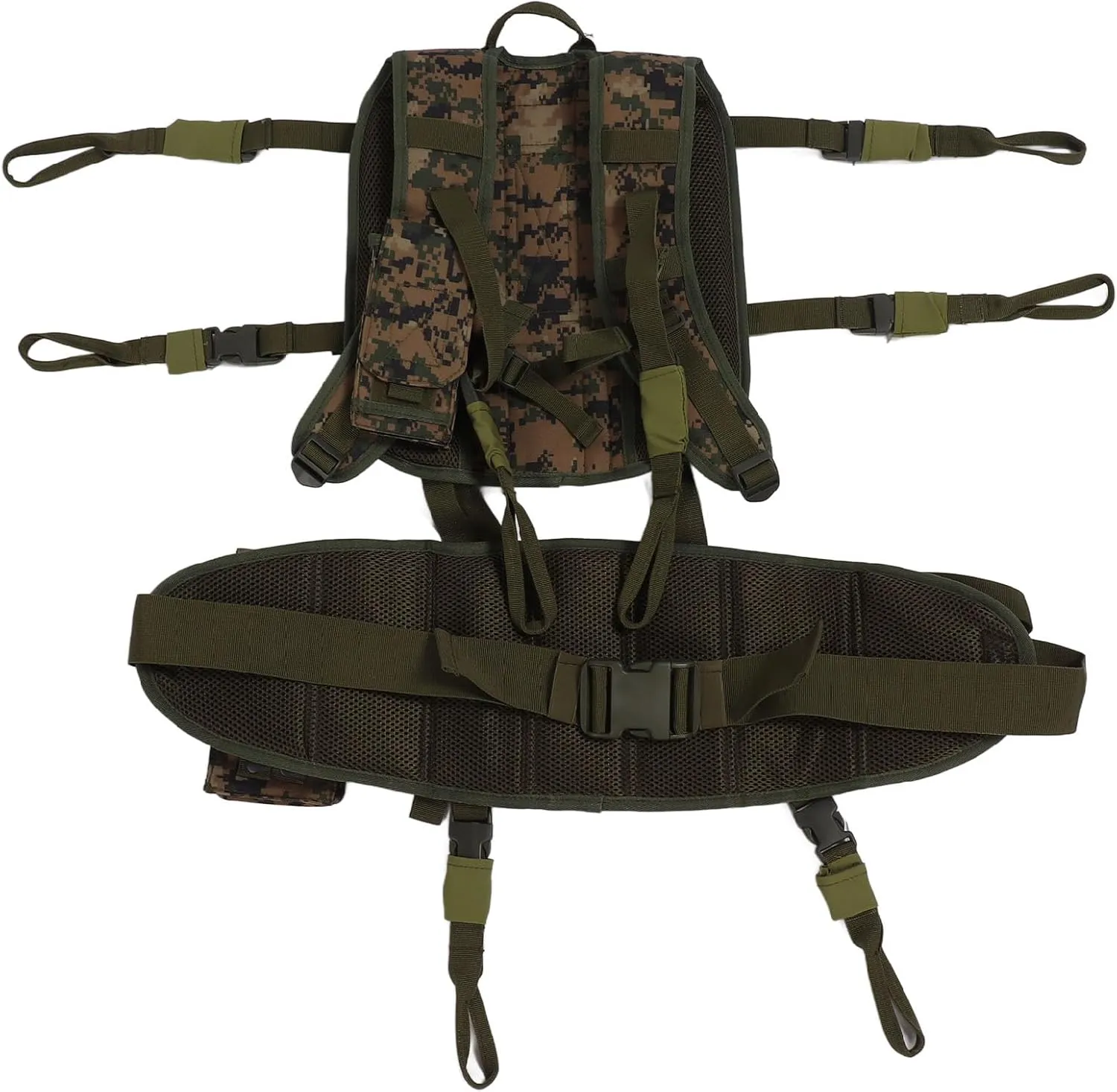 Lightweight Universal Carrier Backpack, Oxford Cloth Material for Durability, Multi Functional Storage System, Comfortable Transport for Gear