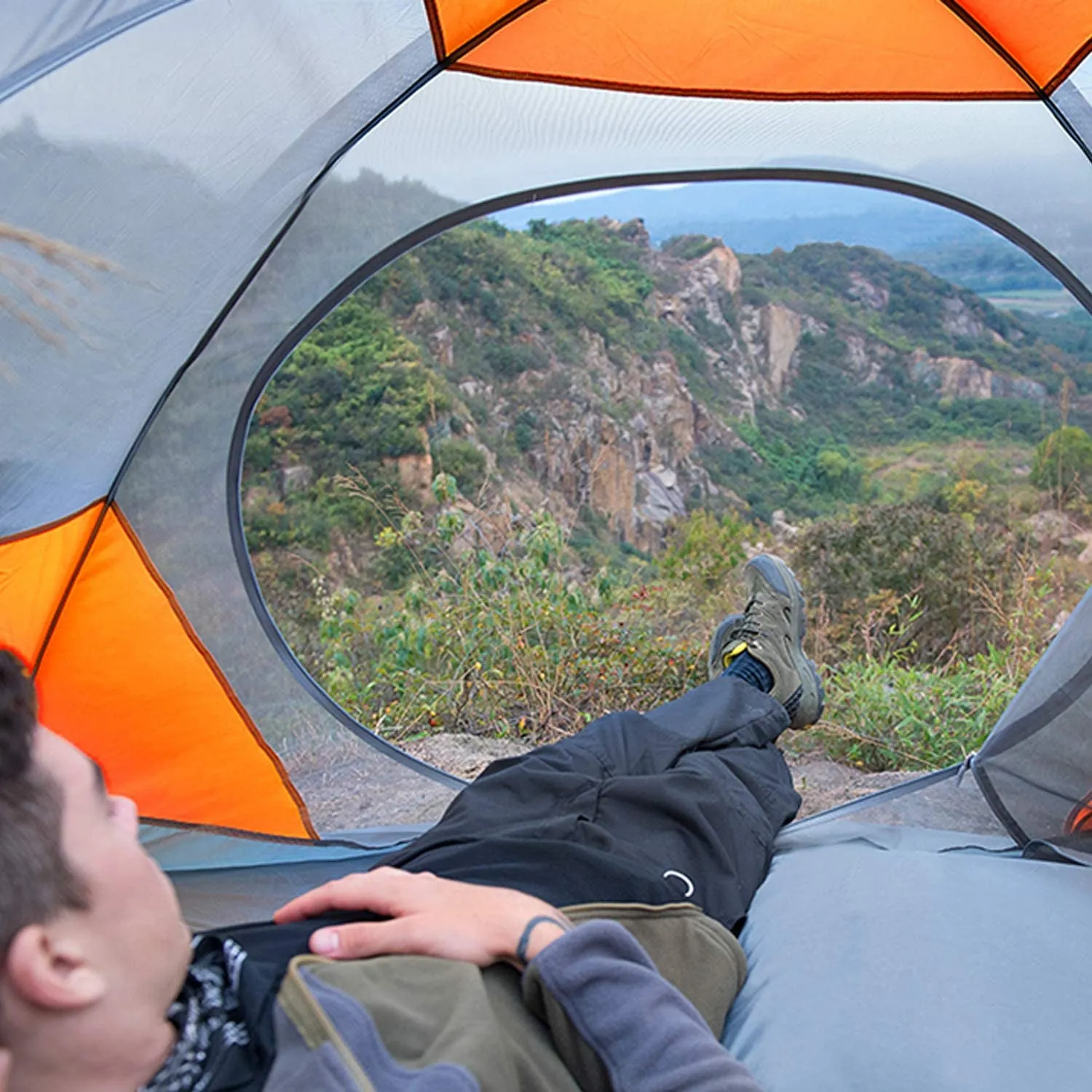 Lightweight Waterproof 2-4 Person for Camping Tent