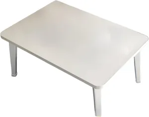 lilaBelle]【Large Foldable Desk Bed Table with Locking Mechanism - Metal Frame & Smooth Surface, Perfect for Ramadan Nights/Camping/Home Office, sembly (Arabic Style)