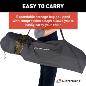 Lippert Components CAMPFIRE FOLDING CHAIR - CAMO