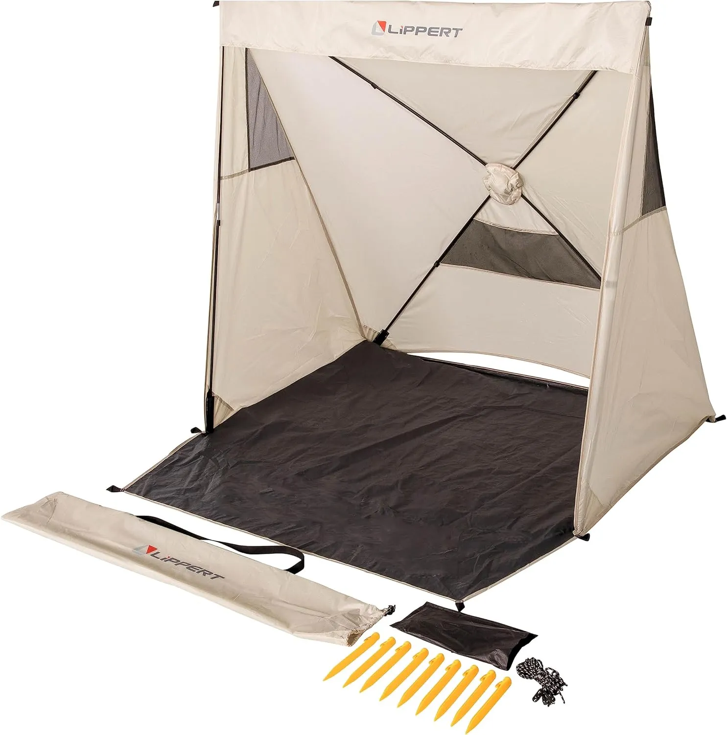 Lippert Picnic Popup Sun Shelter for Camping, Beach Trips and Outdoor Concerts - Hideout