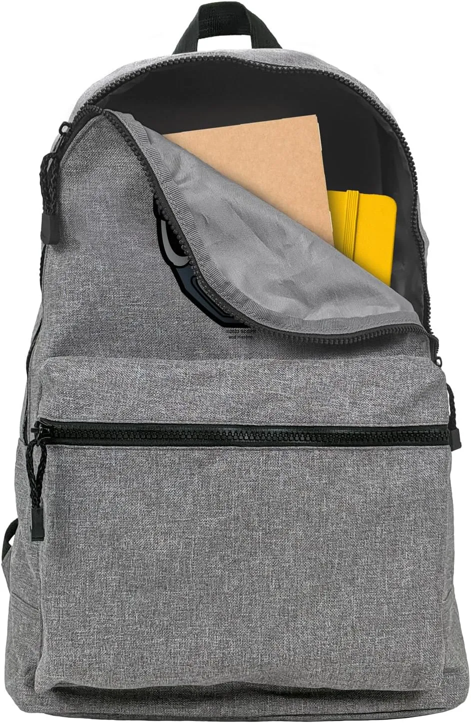 LOGOVISION Power Rangers Black Ranger Helmet Lightweight Backpack for Work School Daily Use Packable for Travel