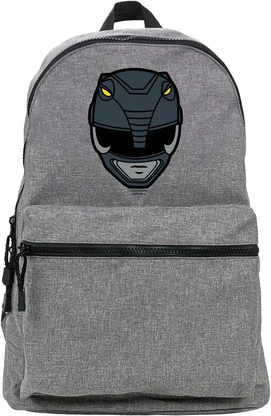 LOGOVISION Power Rangers Black Ranger Helmet Lightweight Backpack for Work School Daily Use Packable for Travel
