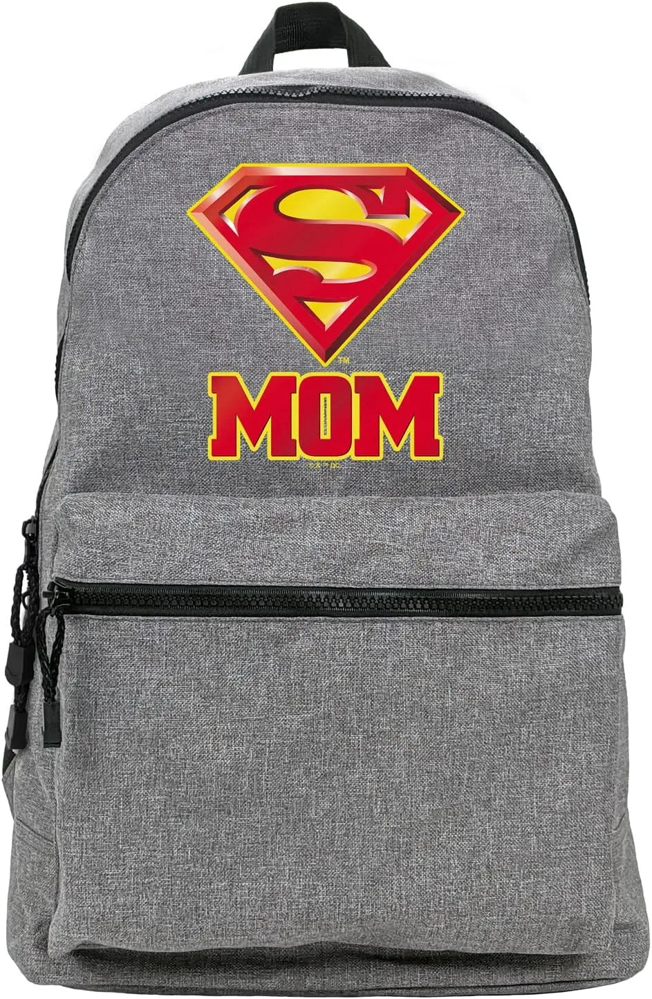 LOGOVISION Superman Super Mom Shield Logo Lightweight Backpack for Work School Daily Use Packable for Travel