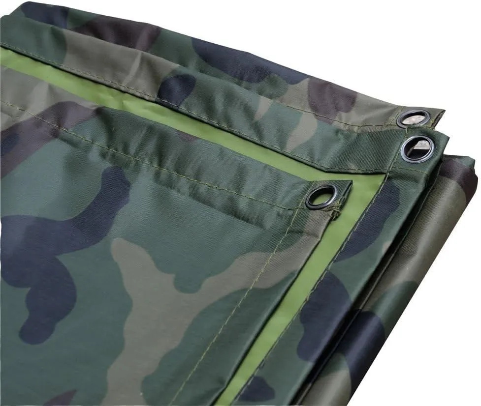 LOOGU Camo Rain Poncho with Hood Waterproof Lightweight Raincoat Rain Gear Men Women Outdoor Camping Hunting Hiking Fishing