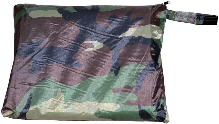 LOOGU Camo Rain Poncho with Hood Waterproof Lightweight Raincoat Rain Gear Men Women Outdoor Camping Hunting Hiking Fishing