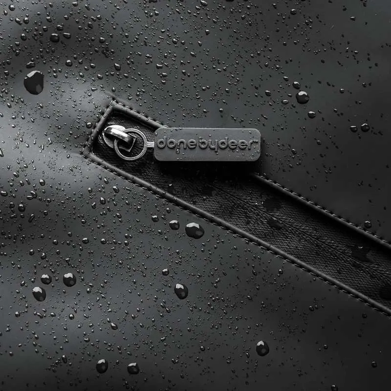<tc>Done by Deer</tc> Puzzle Backpack (Black)