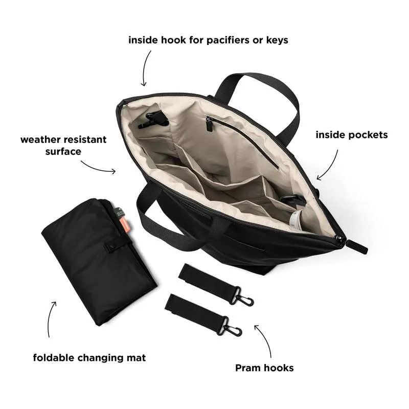 <tc>Done by Deer</tc> Puzzle Backpack (Black)