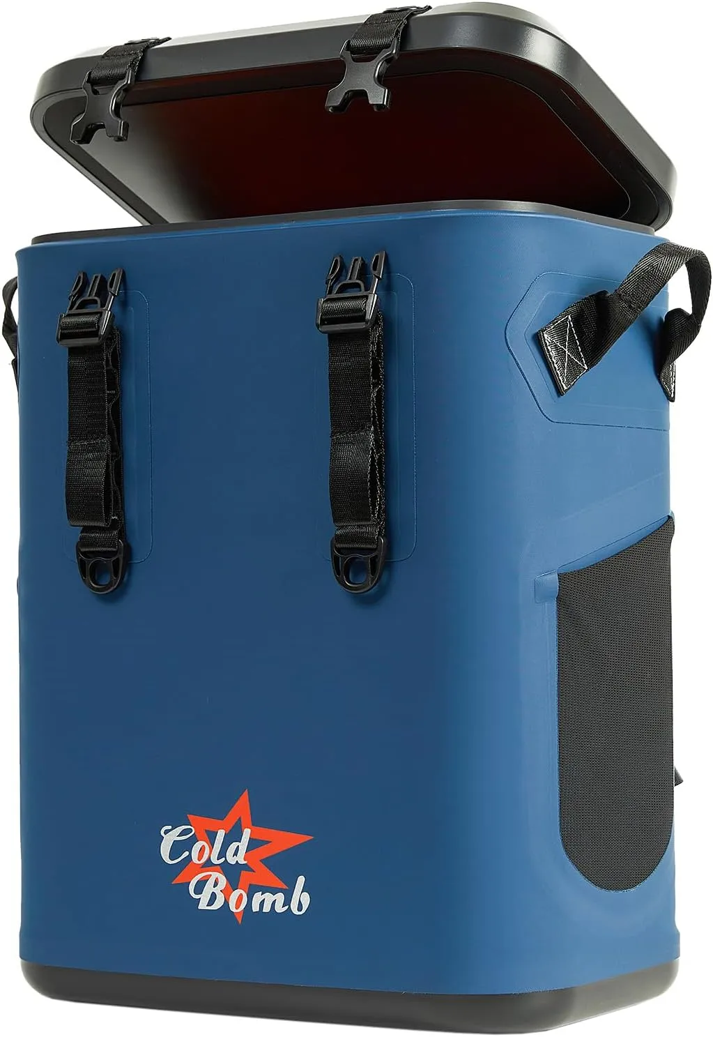 Magnetic Backpack Cooler Bag, Cold Retention Soft Coolers 30 Can Insulated Soft Sided Cooler with Waterproof Bag