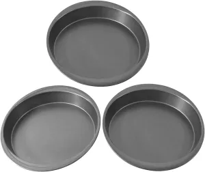 Mainstays 9 Inch Round Cake Pan, 3 Pack