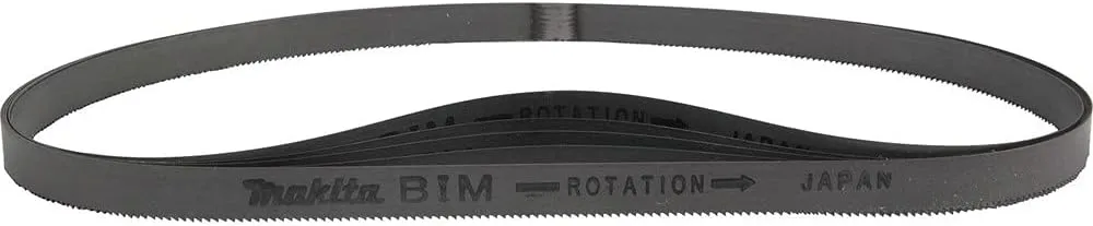 Makita E-08735 28-3/4" 14 TPI Bi-Metal Sub-Compact Portable Band Saw Blade, 5/pk