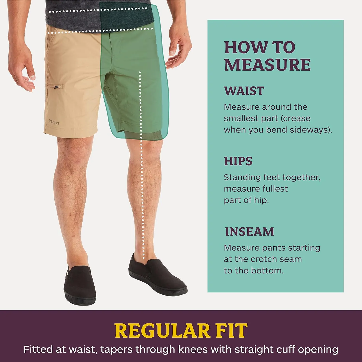 MARMOT Men's Standard Arch Rock Short-9"