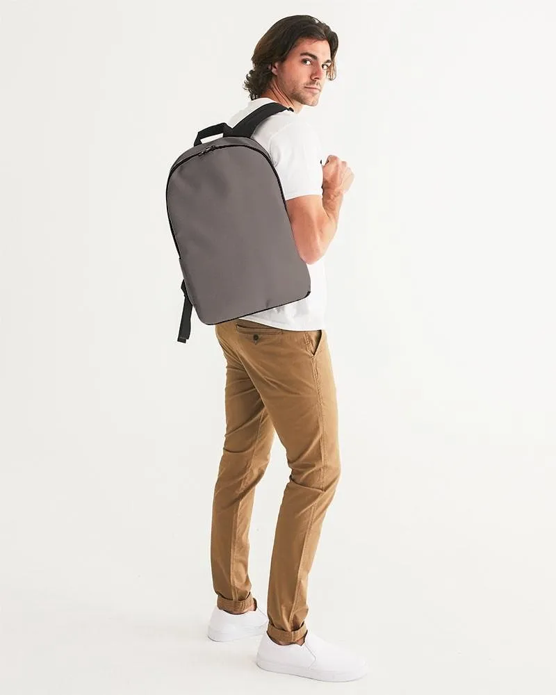 Medium Dark Brown Waterproof Backpack | Medium Dark Pale Brown | C60M60Y60K0