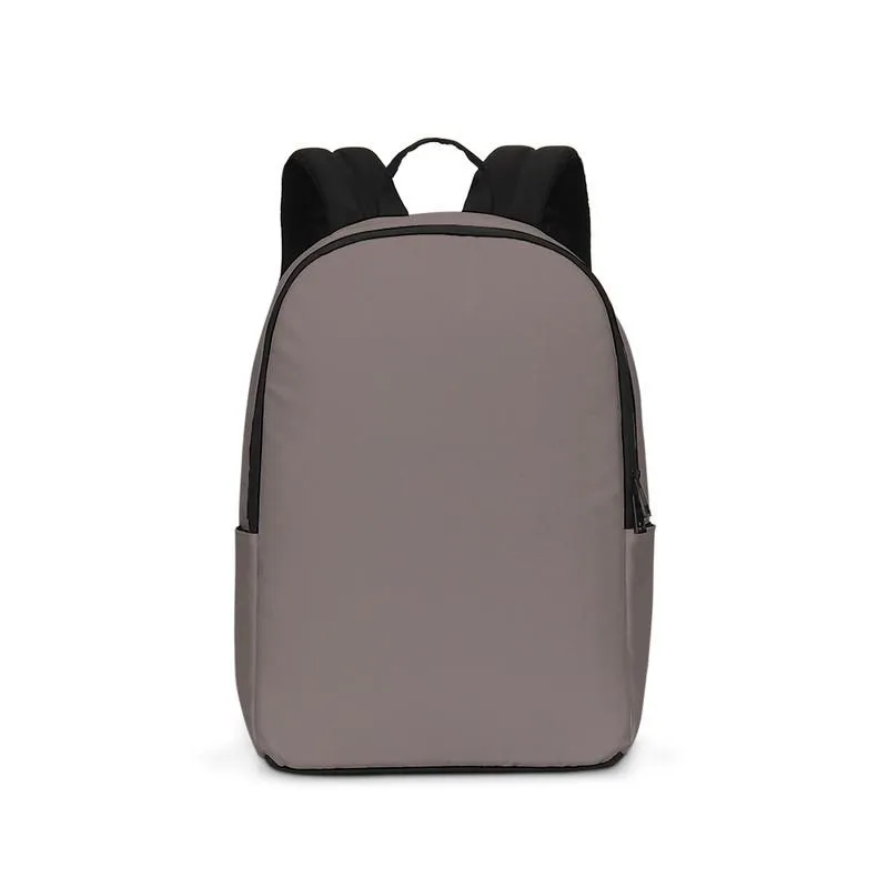 Medium Dark Brown Waterproof Backpack | Medium Dark Pale Brown | C60M60Y60K0