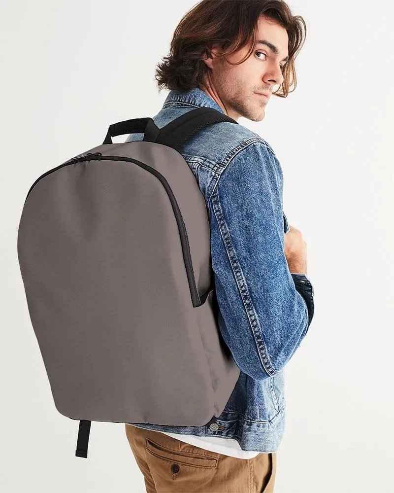 Medium Dark Brown Waterproof Backpack | Medium Dark Pale Brown | C60M60Y60K0
