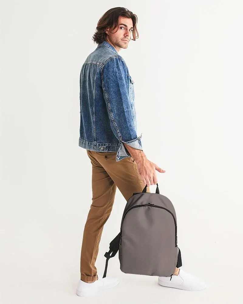 Medium Dark Brown Waterproof Backpack | Medium Dark Pale Brown | C60M60Y60K0