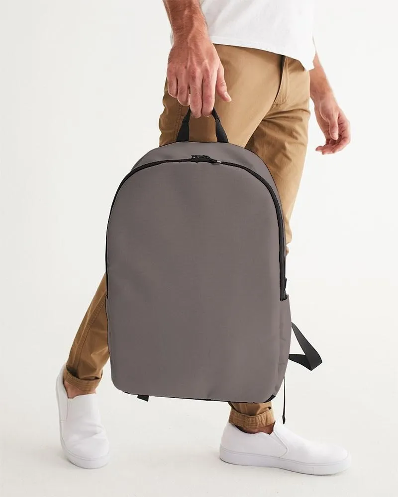 Medium Dark Brown Waterproof Backpack | Medium Dark Pale Brown | C60M60Y60K0