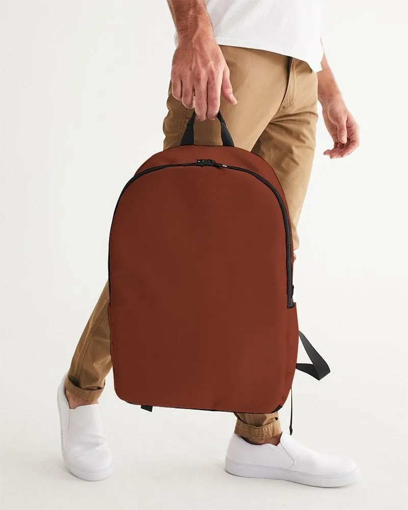Medium Dark Midtone Red Waterproof Backpack | C0M80Y80K60