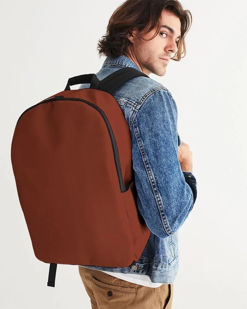 Medium Dark Midtone Red Waterproof Backpack | C0M80Y80K60