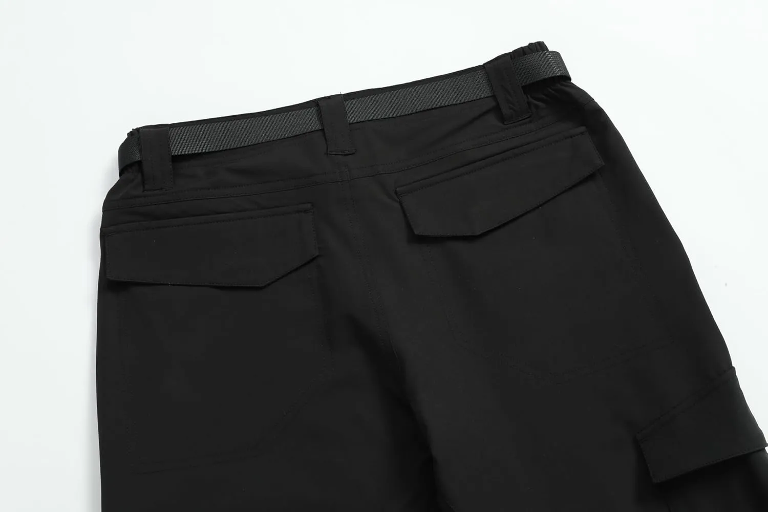 Men's Lightweight Cargo Pants Waterproof Quick Dry Tactical Pants Outdoor Hiking Pants with Belt