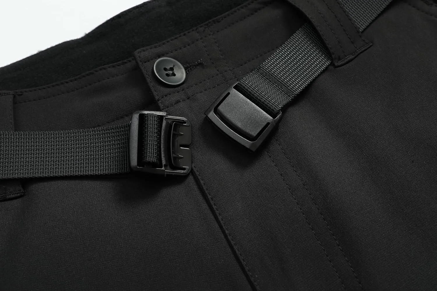 Men's Lightweight Cargo Pants Waterproof Quick Dry Tactical Pants Outdoor Hiking Pants with Belt