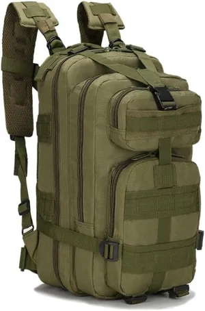 Men's Outdoor Backpack Shoulders Bag Sports Backpack Oxford Cloth Camping Shoulders Bag Waterproof Training Backpack for Hiking Mountaineering Cycling Training 25L-30L, Type 2