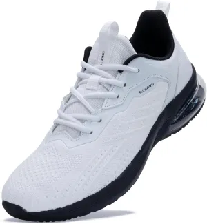 Mens Running Shoes Comfortable Walking Tennis Sneakers Lighweight Athletic Shoes for Sport Gym Jogging US 7-12