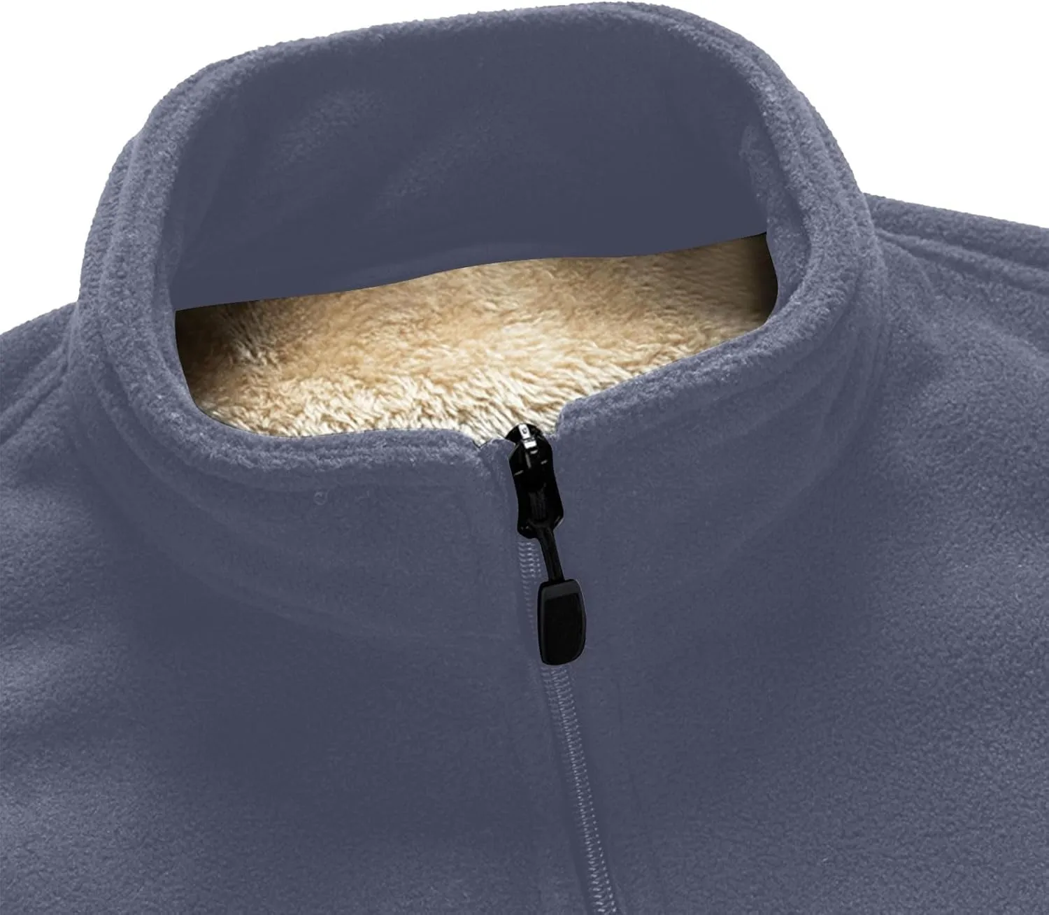 Men's Vest Stand Collar Padded Thicken Warm Winter Zip Up Jacket Sleeveless Casual Outdoor Sports Travel Vest